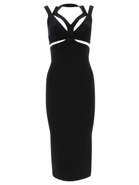 Dion Lee Interlink Cut-Out Halterneck Maxi Dress