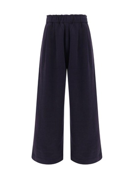 Dries Van Noten Pleated Wide-Leg Trousers