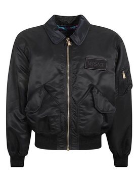 Versace Zip-Up Bomber Jacket