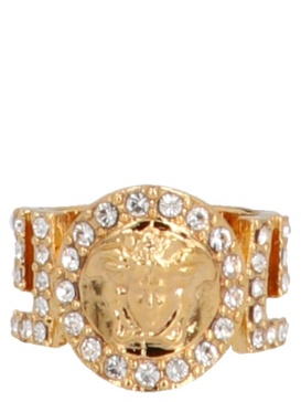 La Medusa crystal-embellished ring