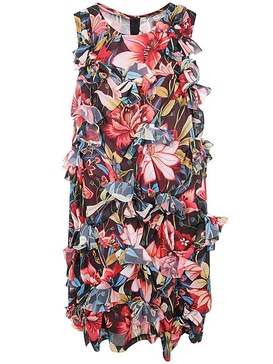 Like boys Floral Printed Sleeveless Dress