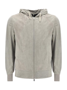 Brunello Cucinelli Zip-Up Drawstring Hoodie