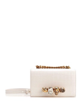 Alexander McQueen Jewelled Mini Crossbody Bag