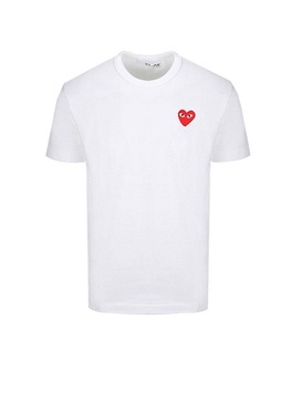 Comme des Garçons Play Iconic Patch Crewneck T-Shirt