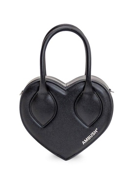 Ambush Logo Lettering Heart-Shaped Tote Bag