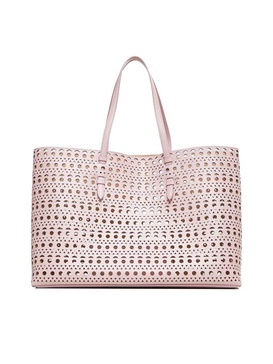 Alaïa Mina 44 Openwork Tote Bag