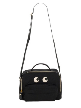 Anya Hindmarch Eyes Patch Zipped Shoulder Bag