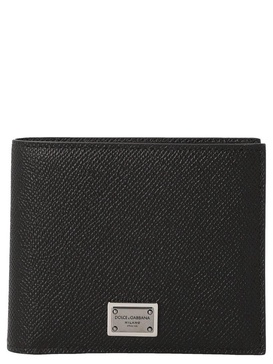 Dolce & Gabbana Logo Plaque Bifold Wallet