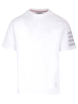 Thom Browne 4-Bar Crewneck T-Shirt