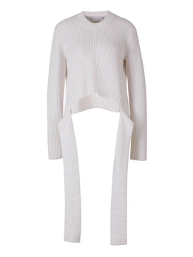 Proenza Schouler White Label Ribbed Wrap Sweater