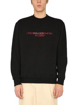 Opening Ceremony Logo Printed Crewneck Sweatshirt