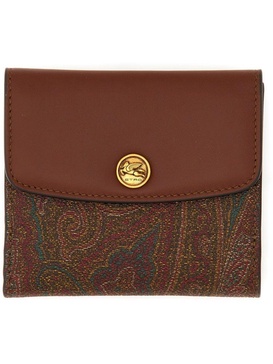 Etro Paisley Printed Wallet