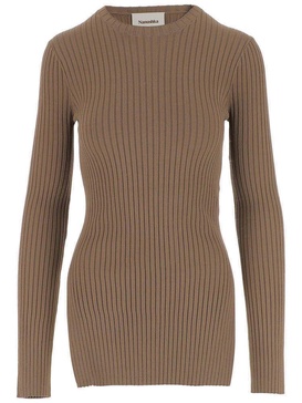 Nanushka Bardia Ribbed Knitted Top