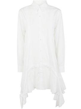 Comme des Garçons Buttoned Long-Sleeved Dress