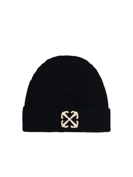 Off-White Arrow Turn-Up Brim Beanie