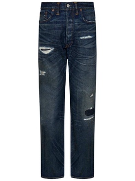 Ralph Lauren RRL Five Pocket Distressed Jeans