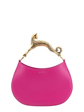 Lanvin Embellished Handle Zipped Tote Bag