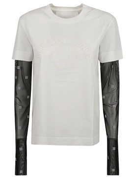 Givenchy 4G Embroidered Layered T-Shirt