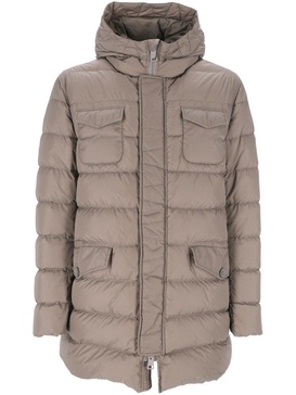 Herno Hooded Quilted Down Coat