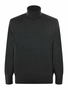 Etro Pegaso Embroidered Turtleneck Knitted Jumper