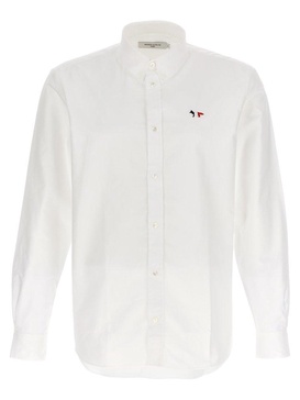 Maison Kitsuné Long-Sleeved Button-Up Shirt