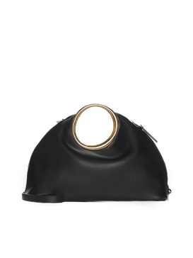 Le Calino nappa leather top handle bag