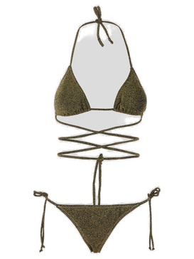 Reina Olga Triangle Glitter Bikini Set