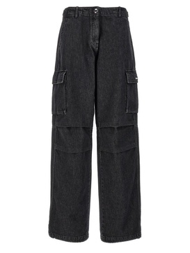 Coperni 'Denim Wide Leg Cargo' Jeans