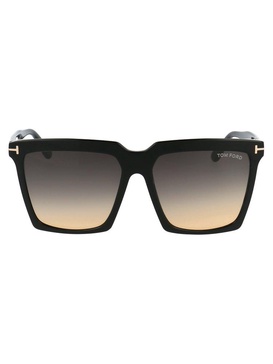 Tom Ford Eyewear Sabrina Oversized-Frame Sunglasses