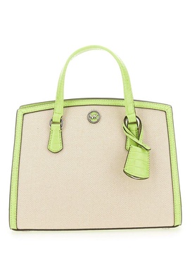 Michael Michael Kors Chantal Logo Plaque Tote Bag