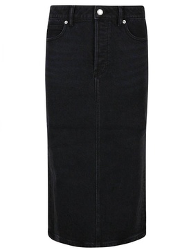 Alexander Wang Denim Midi Skirt