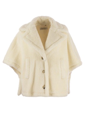 Max Mara Single-Breasted Teddy Coat