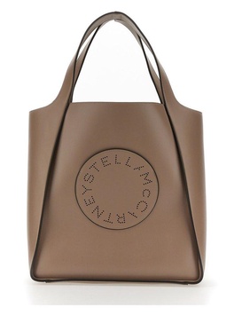 Stella McCartney Logo Perforated Tote Bag