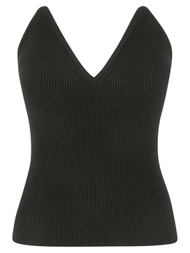 Coperni Strapless Knitted Bustier Top