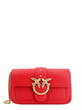 Pinko Love One Pocket Chain Linked Crossbody Bag