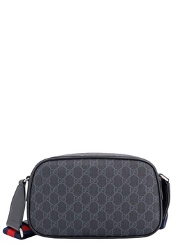 Gucci GG Supreme Zipped Messenger Bag