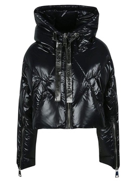 Khrisjoy Quilted Zip-Up Cropped Jacket