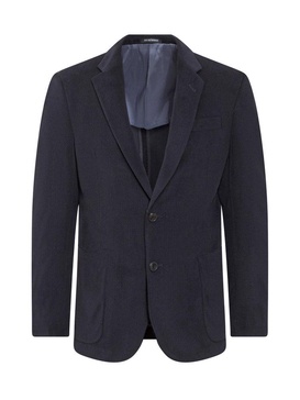 Emporio Armani Geometric Pattern Single-Breasted Blazer