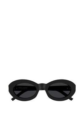 Saint Laurent Eyewear Oval Frame Sunglasses