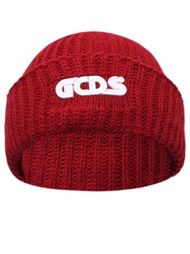 GCDS Logo Knit Beanie