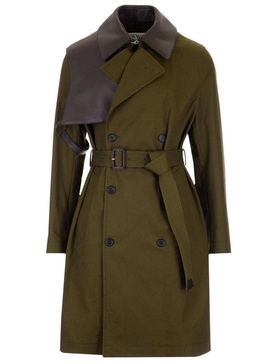 Loewe Belted Double-Breasted Trench Coat