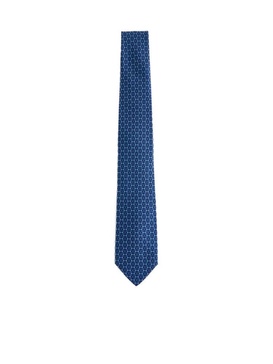 Ferragamo Gancini Printed Tie