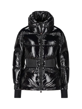 Moncler Grenoble Zip-Up Long-Sleeved Down Jacket