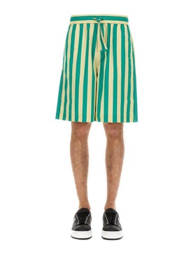 Sunnei Striped Bermuda Shorts