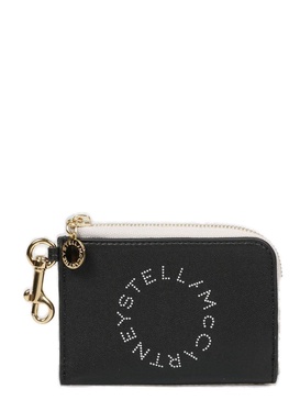 Stella Mccartney Woman Two-Tone Alter Mat Card Holder