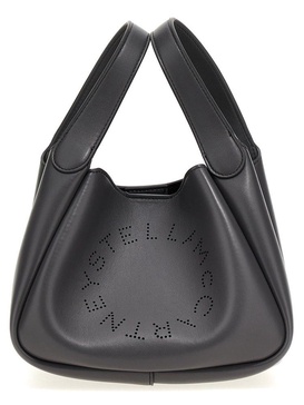 Stella McCartney Logo Detailed Open Top Handbag