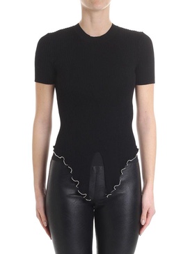 Alexander Wang Embellished Knitted Top