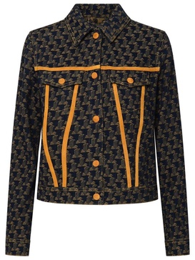 Lanvin 3D Laser Printed Denim Jacket