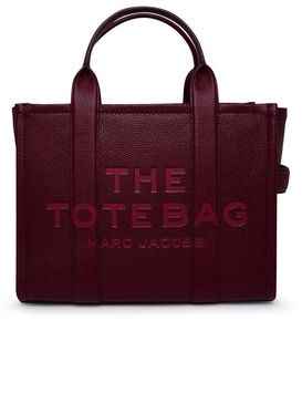 Marc Jacobs The Leather Logo Embossed Tote Bag