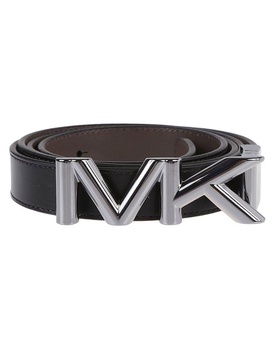 Michael Kors Logo Buckle Reversible Belt